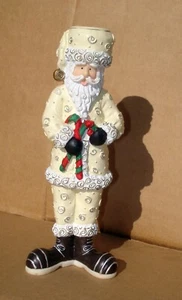 Alter Kerzenhalter Weihnachtsmann Weihnachten Kegel - Bild 1 von 4