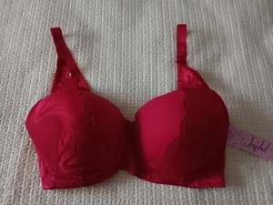 Jezebel Red Bra with lace NWT - Picture 1 of 5