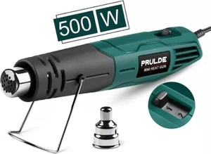 PRULDE Heat Gun Dual Temp, Mini Hot Air Gun 248℃-454℃ with one Nozzle - Picture 1 of 7