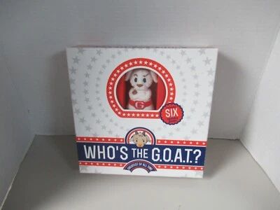Who's the G.O.A.T.?    Game Party Prediction Big G Creative Squishy Goats  NIBOX - Image 1 of 4