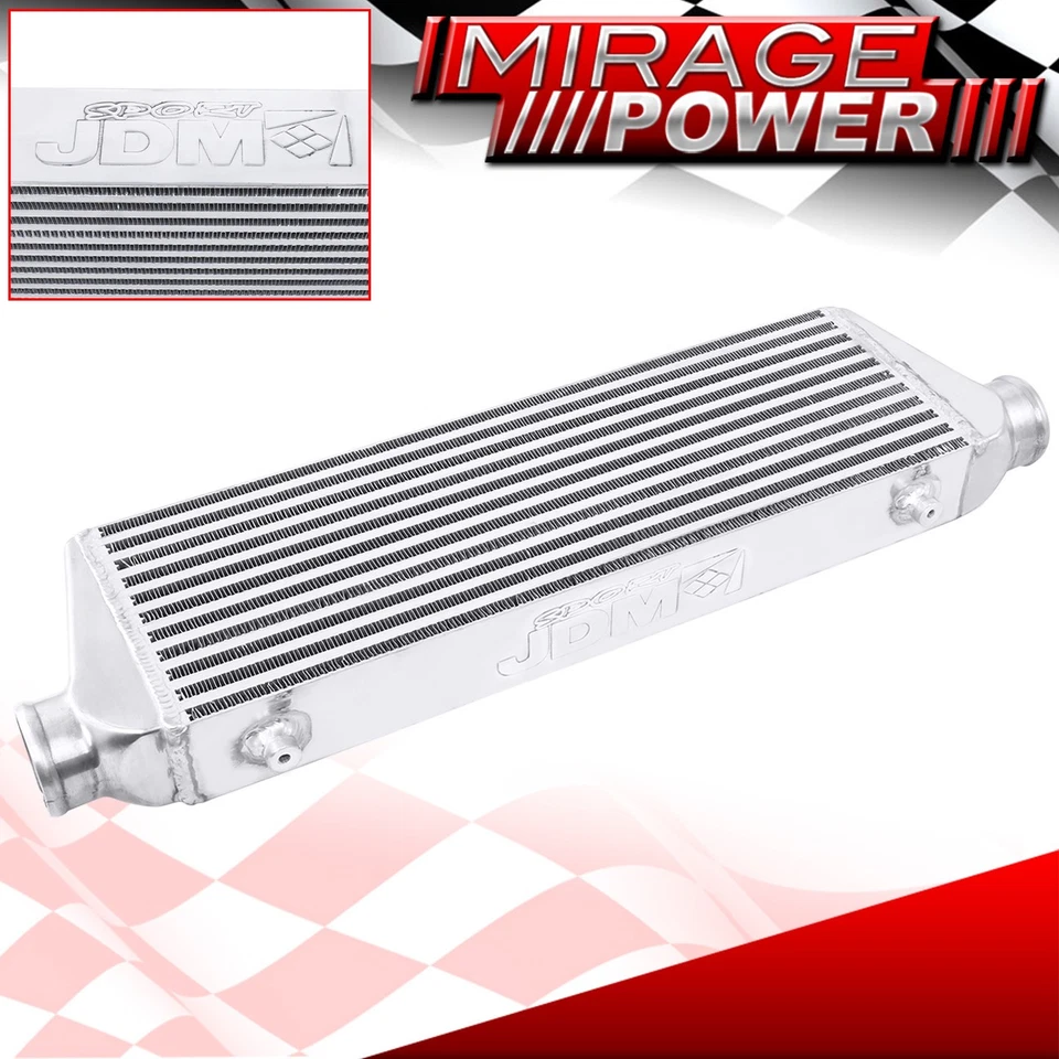 28" X 7" X 2.5" Inlet JDM Front Mount Heavy Duty Turbo Intercooler Bar & Plate — 第 1/4 张图片
