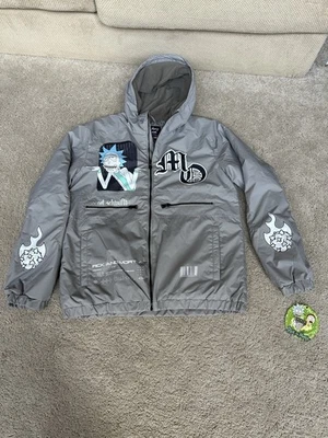 Abrigo Chaqueta con Capucha Rick and Morty Solo Miembros Cremallera Talla Mediana Foto 1 de 4