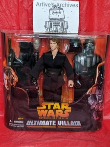 ⚫🔴 Star Wars ULTIMATE VILLAIN Darth Vader Hasbro 2005 🔴⚫ - Imagen 1 de 17