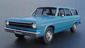 1969 AMC Rambler Station Wagon Model Kit - 1/35 - 3D Printed - Picture 1 of 11