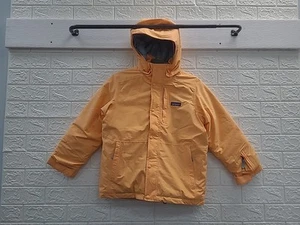 NEW Patagonia Kids Powder Town Jacket Vivid Apricot Size Medium/ 10 - Picture 1 of 17