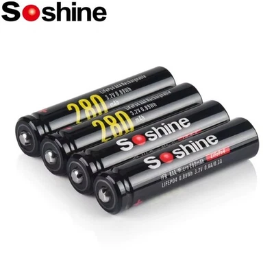 Real Capacity 3.2V Lifepo4 10440 AAA 280mAh Rechargeable Battery For Toys Remote - Image 1 of 4