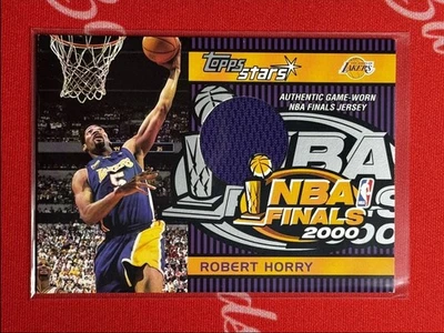 2000-01 Topps Stars Juego Camisetas Robert Horry Los Angeles Lakers #TSR3A Foto 1 de 2