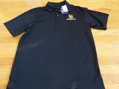 CHAMPION NCAA LONG BEACH STATE BEACH PERFORMANCE POLO RED SHIRT SIZE L - Image 1 of 4