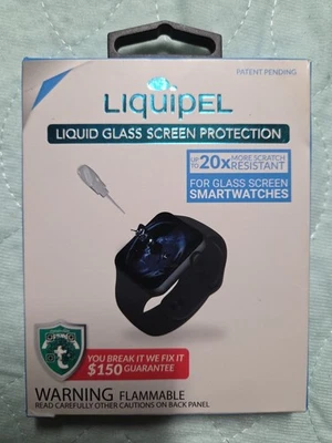 Neu im Karton Liquipel flüssige Displayschutzfolie für Glasscheibe Smartwatches Uhren  - Bild 1 von 2