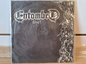 Entombed (Swe) - Live & Studio 1990 - 7" Vinyl (1991) Limited to 1000 - Picture 1 of 4