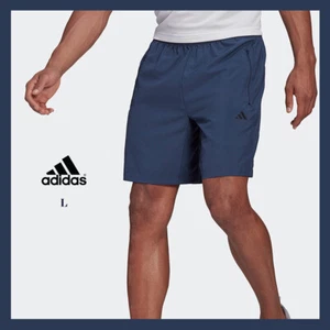 Neu mit Etikett - Adidas Herren Aeroready Designed to Move gewebte Sportshorts, marineblau Gr. L $ 40 - Bild 1 von 9