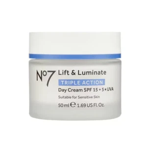 Crema de día Nº7 Lift & Luminate TRIPLE ACCIÓN Fps15 50 ml - Imagen 1 de 3