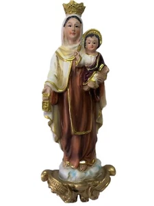 Placa de Pared Virgen del Carmen 8" Alto Poliresina - Imagen 1 de 2