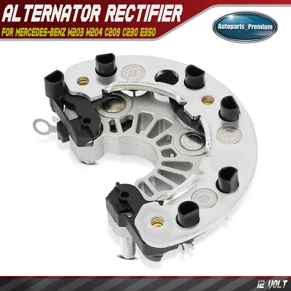 Diodo rectificador alternador con disipador de calor para Mercedes-Benz W203 W204 C230 CLK350 Foto 1 de 4