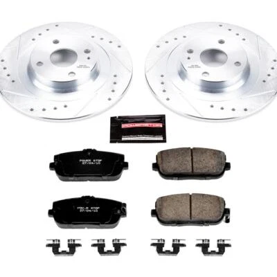 PowerStop Disc Brake Kit - Rear - Fits Fiat 124 Spider 2017-2020, Mazda MX-5 Mia - Image 1 of 4