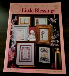 Little Blessings Cross Stitch Book--accent with beads--beautiful! - Picture 1 of 2