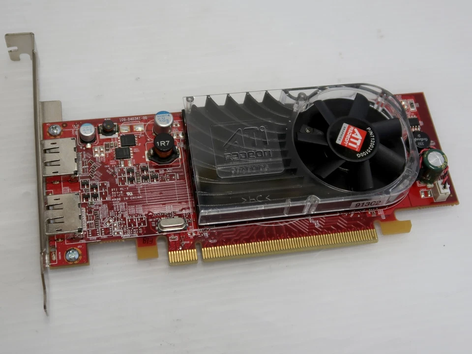 ATI Radeon HD 3470, 256MB DDR2, 64 BIT, 2 x Display Ports, Dell 0W459D, WORKING - Image 1 of 4