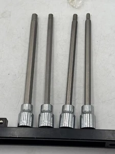 SK Professional Tools 19726 4-Pc 3/8 In Drive Size Socket Bit Set 4mm-7mm - Picture 1 of 7
