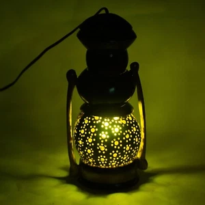 Coconut Shell Night Table Lamp 100% Eco Friendly Handmade Natural Creative Item - Picture 1 of 6