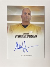 2023 Star Trek Strange New Worlds AUTOGRAPH ALI HASSAN AUTO