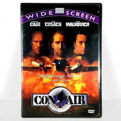 Con Air (DVD, 1997, Widescreen)   Nicolas Cage   John Malkovich - Image 1 of 3