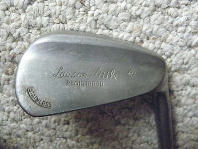 Vintage men right handed steel shaft Spalding Lawson Little single iron 7 - Image 1 of 4