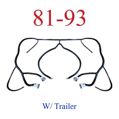 Arnés de luz trasera para camioneta Dodge 81 93 con remolque, cargador Ram Foto 1 de 4