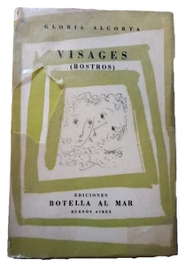 Alcorta, Gloria - Visages (Rostros) - Primera Edición - (1951) - SIGNED - Imagen 1 de 5