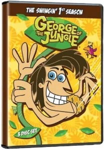 FACTORY SEALED George of the Jungle Swinging 1st Season (DVD, 2008, 3-Disc Set) - Picture 1 of 1