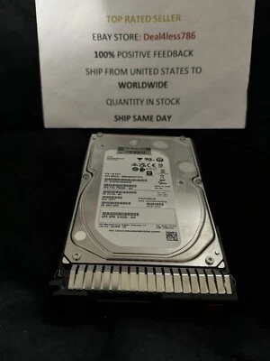 819203-B21/820033-001/MB008000GYDPE/819205-004-HPE 8TB 6G SATA 7.2K RPM LFF - Image 1 of 3