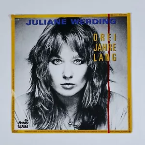 1984 Vinyl 7" Single Schallplatte JULIANE WERDING - DREI JAHRE LANG Mondlichts - Imagen 1 de 2