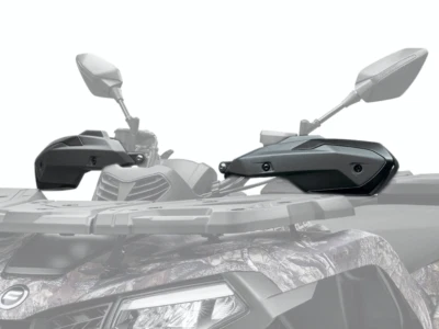 CFORCE ATV Handguard Kit Black, CFMOTO OEM (9AW-804700-2000) - Image 1 of 4