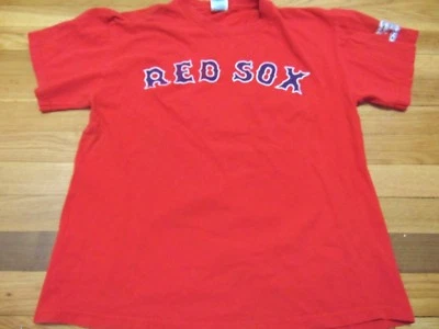 CAMISETA JUVENIL VINTAGE 2004 MLB RED SOX CURT CHILLING ROJA SERIE MUNDIAL M Foto 1 de 3