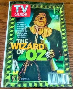Wizard of Oz TV Guide Ray Bolger as The Scarecrow Collector Cover#2 -July 2000 - Picture 1 of 11