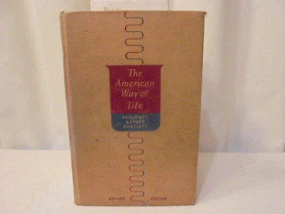 The American Way of Life HC Faulkner, Kepner, Bartlett revised Edition 1945 - Image 1 of 3