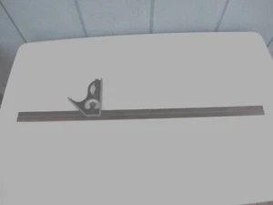 Brown & Sharpe 24" Maschinist verstellbare Kombination quadratische Wasserwaage Made in USA - Bild 1 von 12