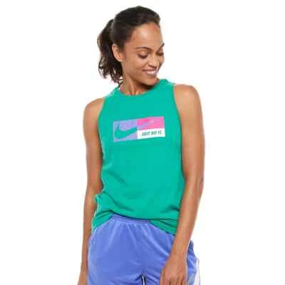 Camiseta sin mangas de entrenamiento para mujer Nike Dri-FIT Icon Clash gráfica Foto 1 de 4