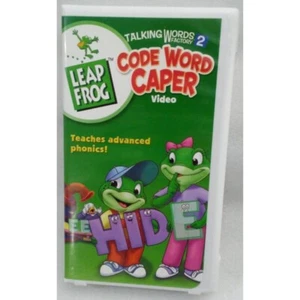VHS Leap Frog - Code Word Caper 2 (VHS, 2004, Bullet Case, Warner Home Video) - Imagen 1 de 6