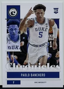 2022 Panini Chronicles Draft Picks #2 Paolo Banchero Rookie Card - Picture 1 of 2