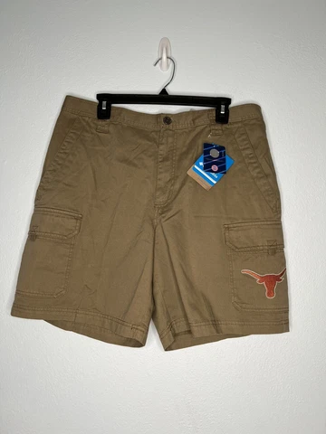 Columbia PFG University Of Texas Longhorns Cargo Fishing Shorts Mens 36 New NWT Cover