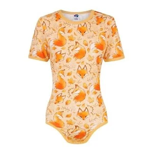 New XS ODU Autumn Fox Bodysuit, Fall fox - Picture 1 of 8