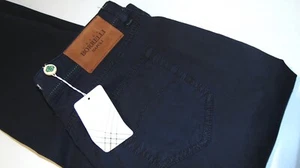 BORRELLI JEANS NAPLES TAILORING NEW 34-48 88 CM ROUND. LOGO LINING B-002 - Picture 1 of 6