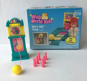 Kenner Parker Toys Wish World Kids Toll n Roll Clock & Box NO DOLL - Picture 1 of 10