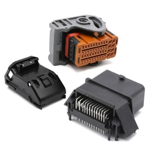 48 Pin Delphi Male/Female ECU Connector Plug For Ford Mondeo Peugeot 206/207 - Imagen 1 de 8