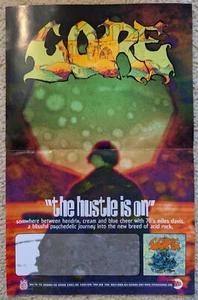 CORE The Hustle Is On PROMO POSTER Tee Pee 1999 psychedelic acid rock - Picture 1 of 1