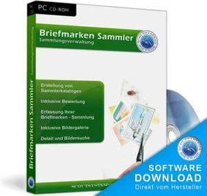 Briefmarken Sammlung, Briefmarkensammlung Software,Sammler Programm,Archivierung - Bild 1 von 5