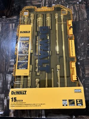 DEWALT DWMT73807 15-Piece Accessory Tool Kit - Image 1 of 2