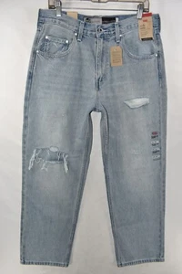 Neu Levi's Silvertab lockere Passform distressed blau Herrenjeans Größe 32 x 30 - Bild 1 von 11