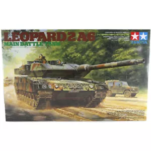Kit Modelo Militar Tamiya 35271 Leopard 2 A6 Tanque de Batalla Principal (Escala 1:35) - Imagen 1 de 5