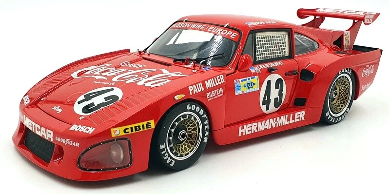 True Scale Miniatures 1/18 Scale TSM10181 1981 Porsche 935 K3 Le Mans Coca Cola - Image 1 of 4